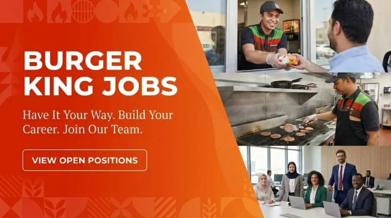 Burger King jobs application form