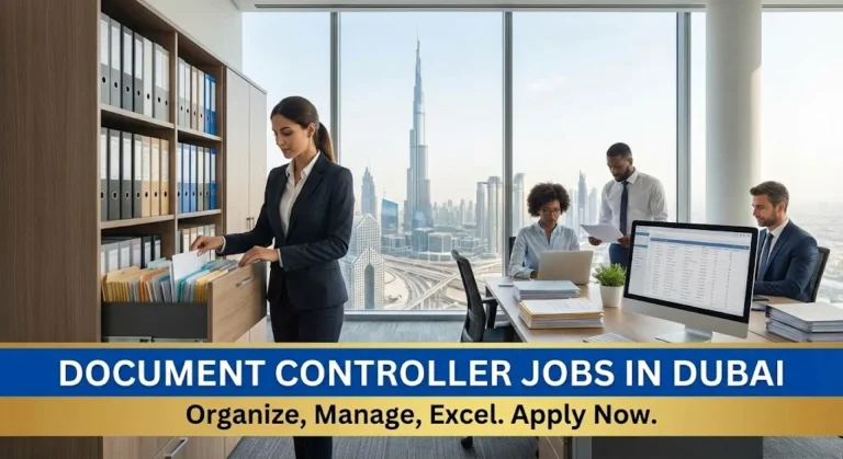 Entry Level Document Controller Jobs in Dubai