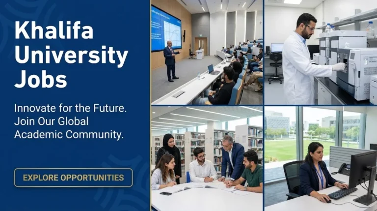 Khalifa University Job Opportunities in UAE