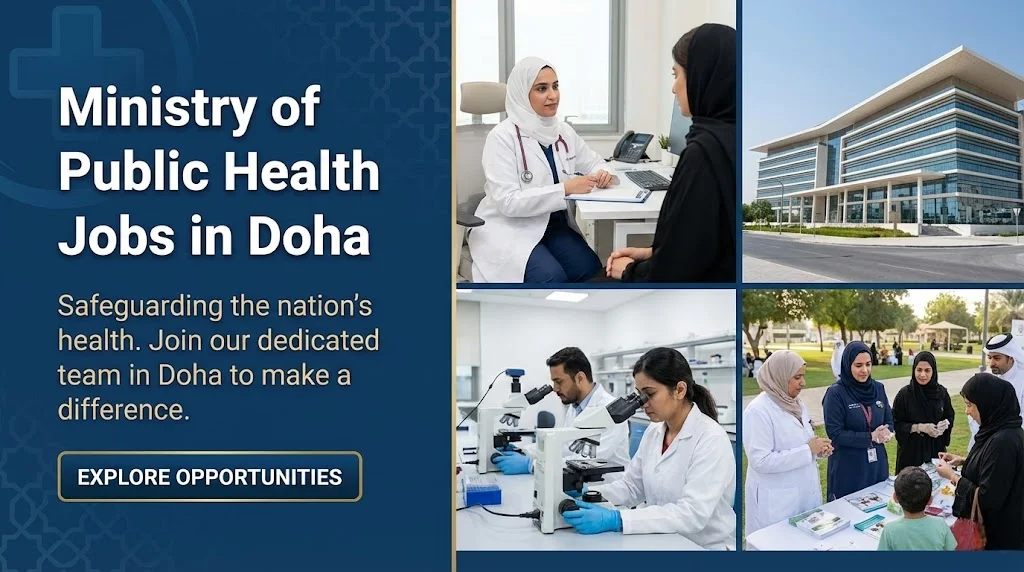 Urgent Jobs at Ministry of Public Health Qatar