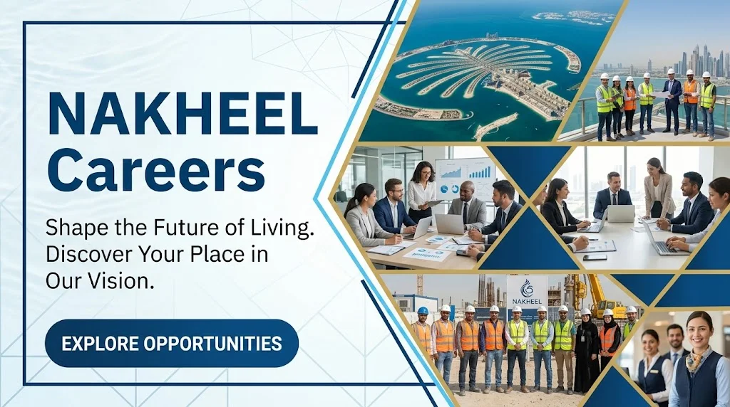 Nakheel Careers for Freshers
